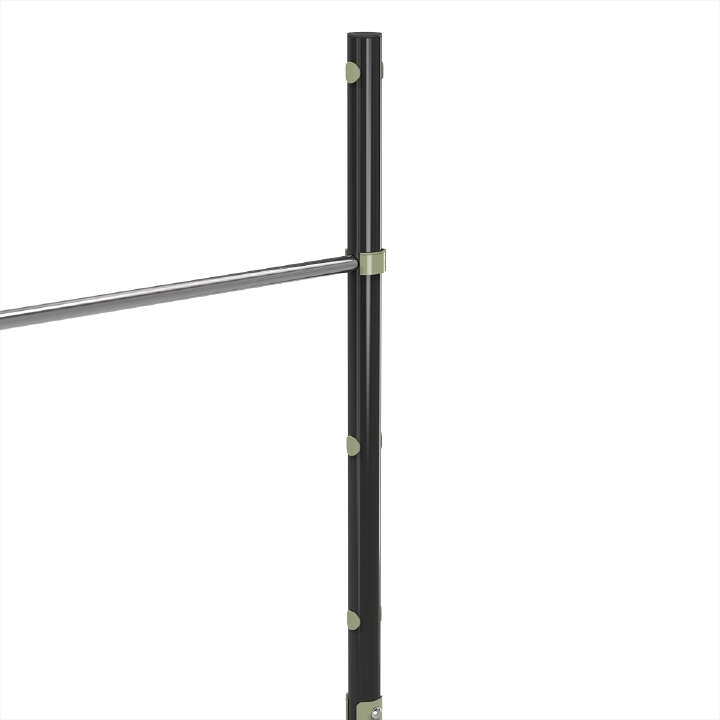 EXIT TOYS Höhenverstellbare Edelstahl Reckstange Ivy